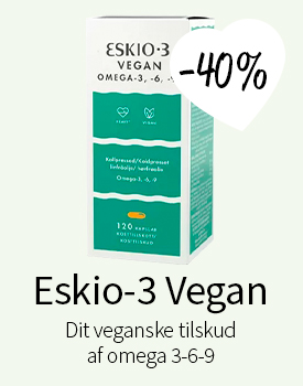 Spar 40% på Eskio-3 Vegan