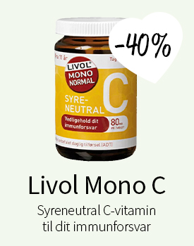 Spar 40% på Livol Mono Normal C 80mg - 200 stk