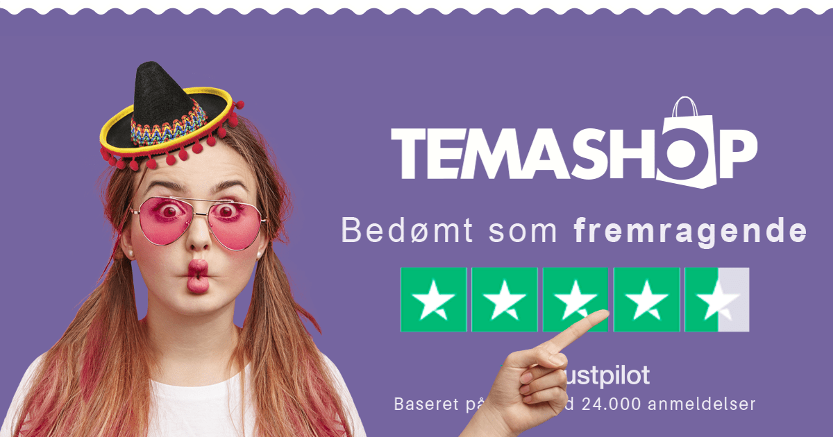 Temashop.dk - Trustpilot Anmeldelser 